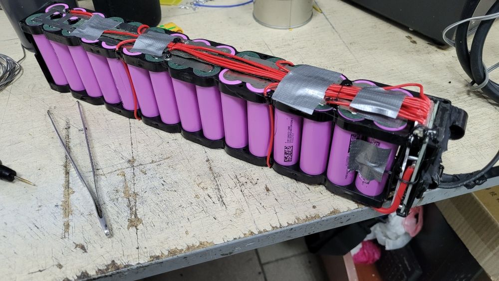 Аккумулятор 10s4p 9Ач 36v bms 30a