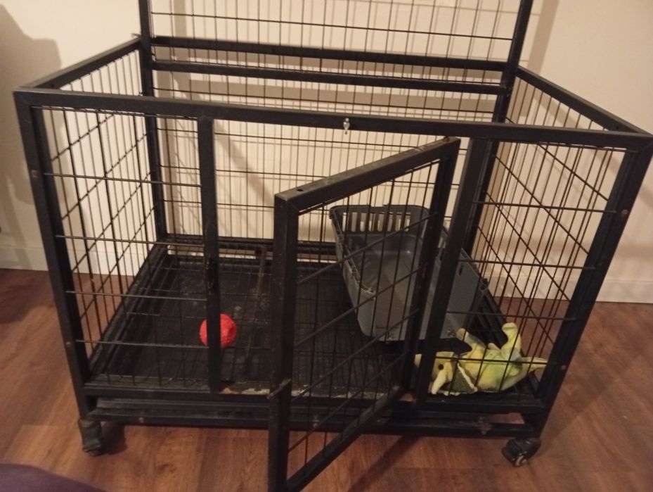 Jaula para cães  com rodas