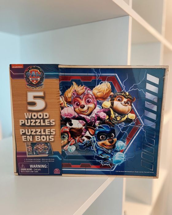 Пазли. Пазли щенячий патруль. Дерев’яні пазли.