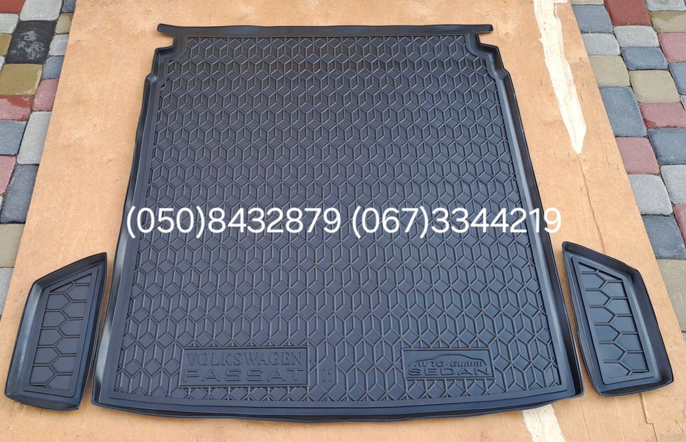 Коврик багажник Volkswagen Passat B5, B6, B7 Пассат В5, В6, В7 Новий