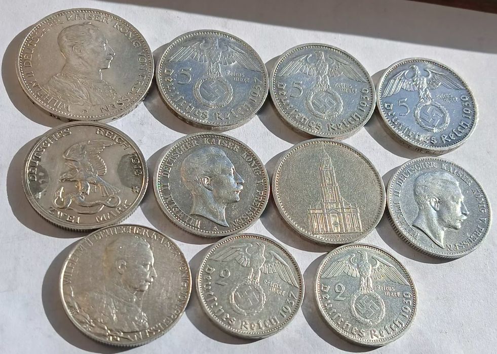 Срібні монети Німеччини