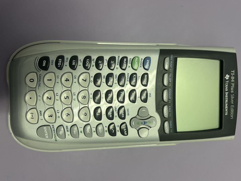 Calculadora Gráfica TI84 Plus Silver Edition