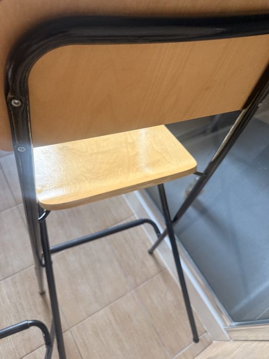 Krzesla barowe hokery taborety drewniane