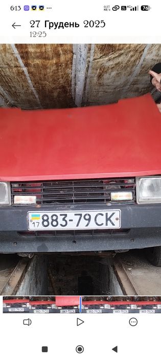 Таврія 1102 на ходу.