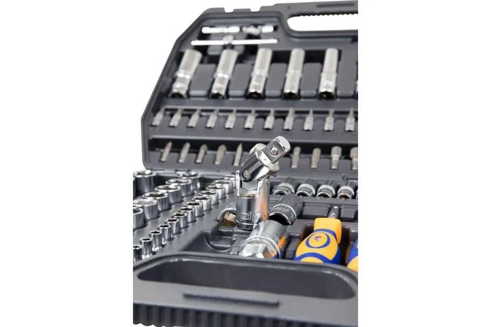 Набір інструментів KRAFT 108 ел хром-ванадій набор головок ключей PL