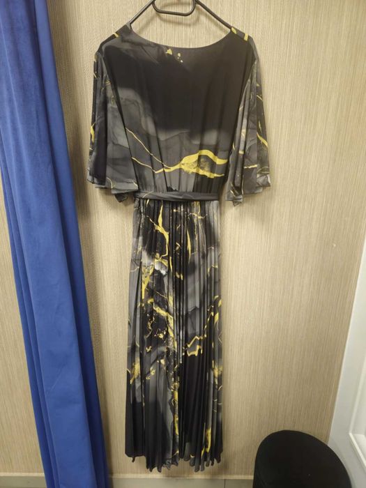 Suknia balowa weselna czarno-żółta Plus Size Italy !!!