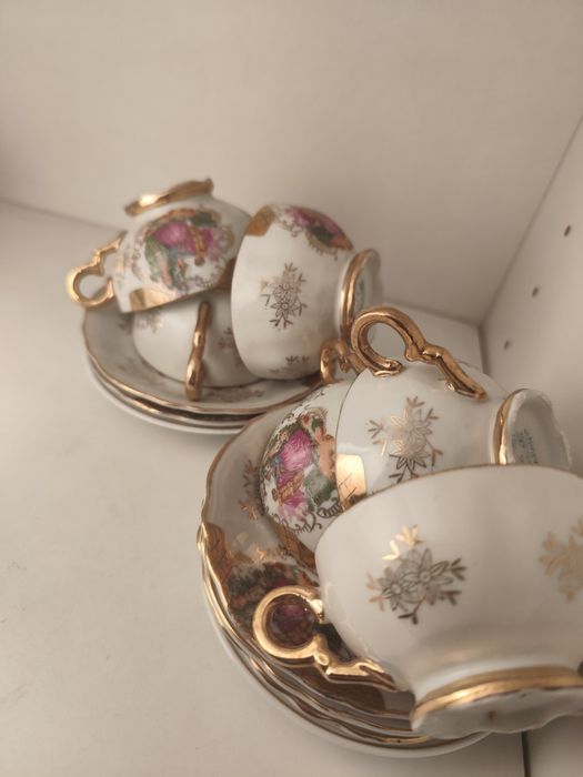 Várias peças de decoração, cristal, louça VA, Sacavém etc