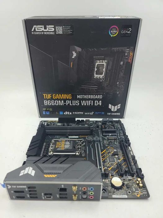Материнська плата Asus TUF Gaming B660M-Plus D4 (s1700, Intel B660, PCI-Ex16)