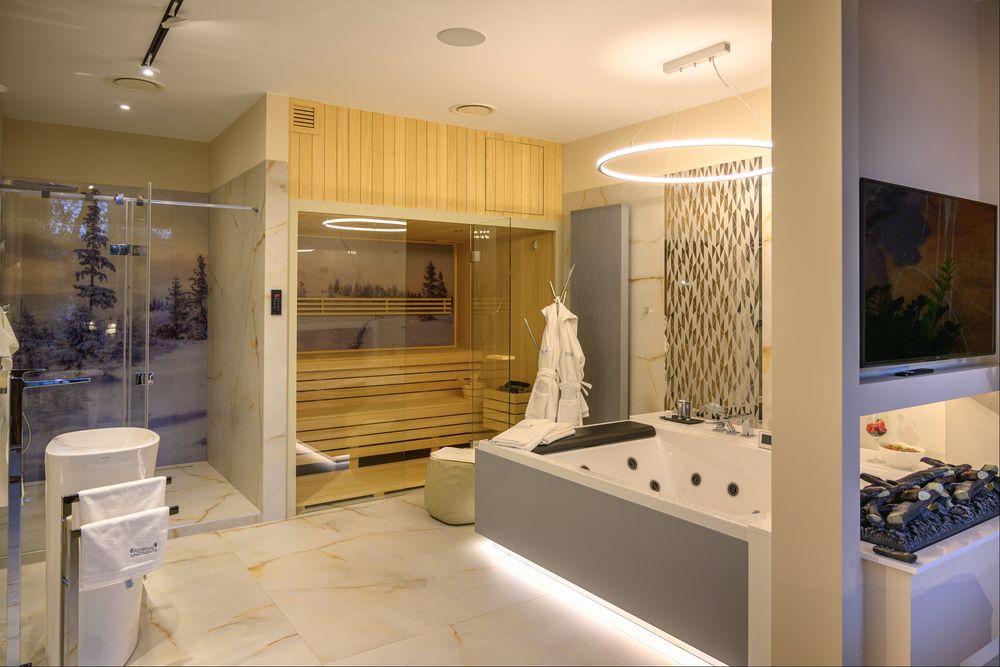 Lódź Apartament 110 m² |Piotrkowska |Sauna & Jacuzzi | Wysoki standard