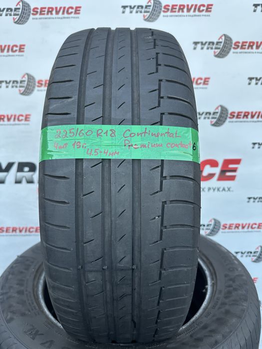 Летние шины 225/60 R18 Continental PremiumContact 6