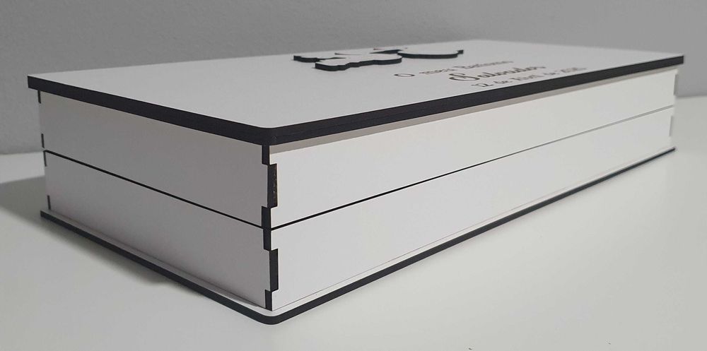 Caixa de batismo personalizada