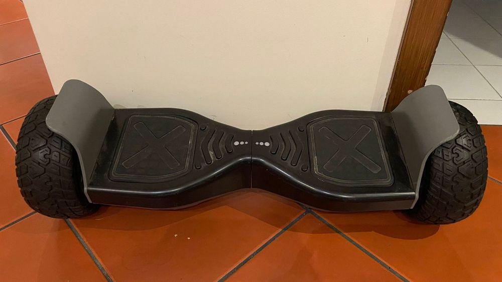 Hoverboard OffRoad Silver black