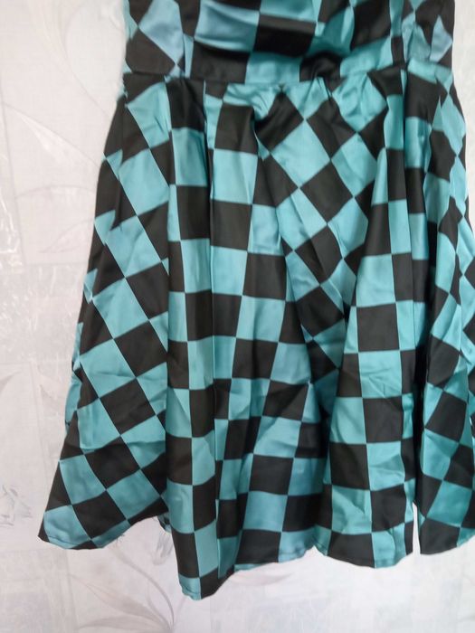 Платье в стиле ретро стиляги костюм клоунессы клоуна