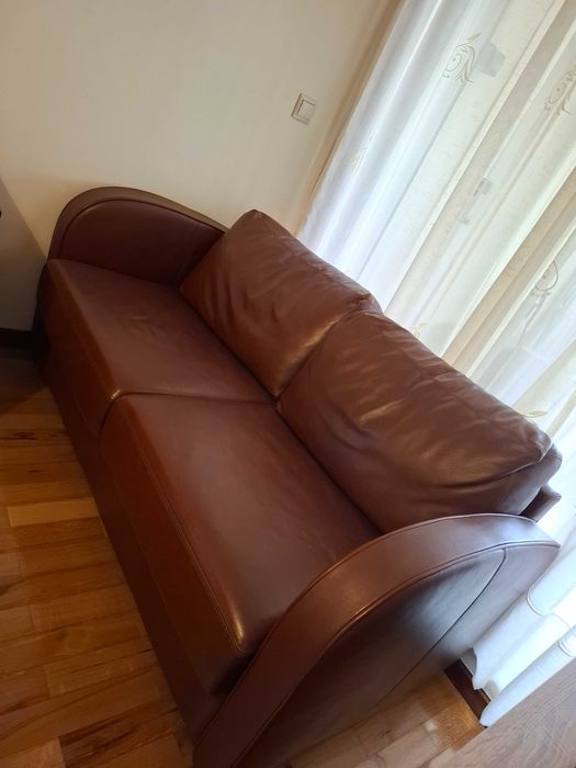Venda Sofá-cama em couro