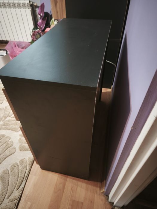 Komoda 100 cm antracyt/wotan
