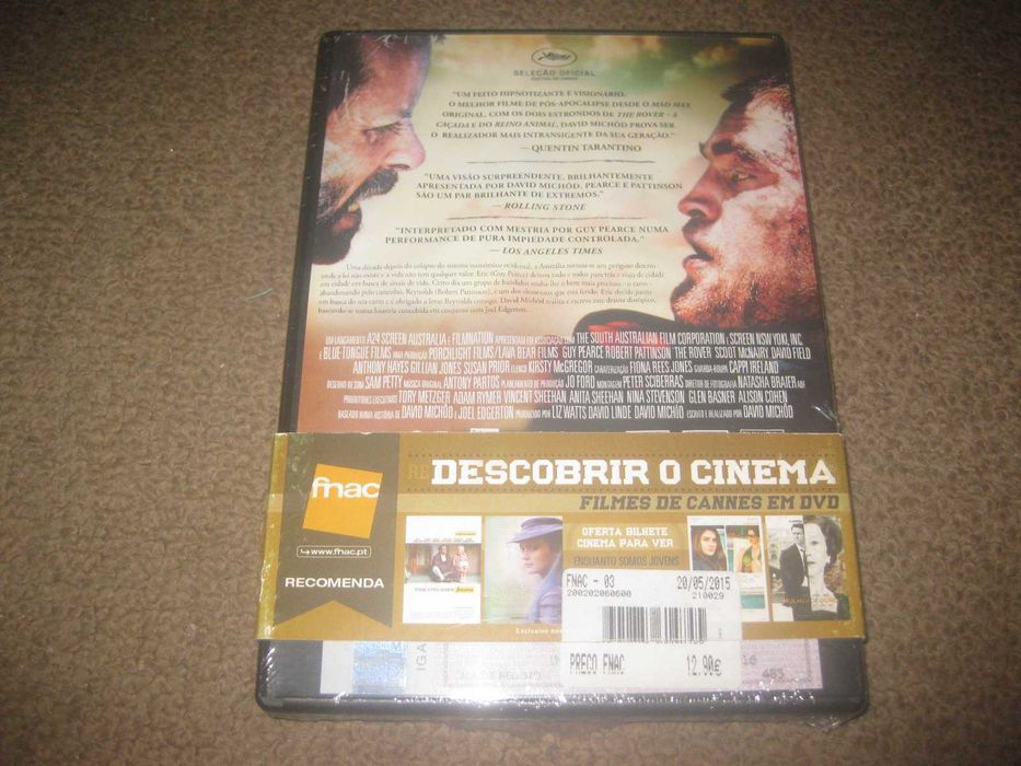 DVD "The Rover- A Caçada" com Robert Pattinson/Selado!