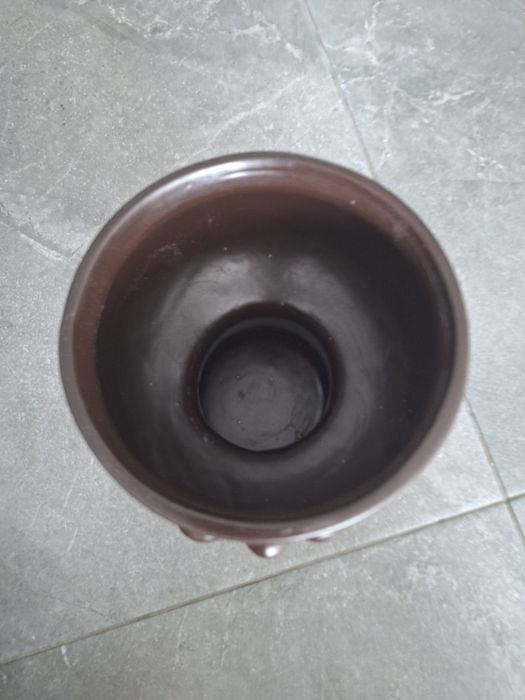 Doniczka ceramika ceramiczna dziewczyna dziewczynka