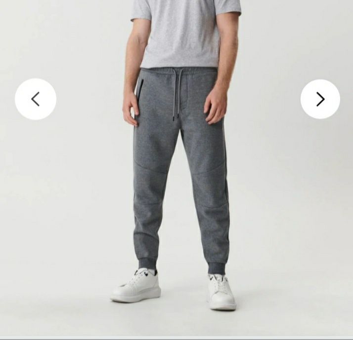 Штаны джогеры на флисе L,xl,xxl