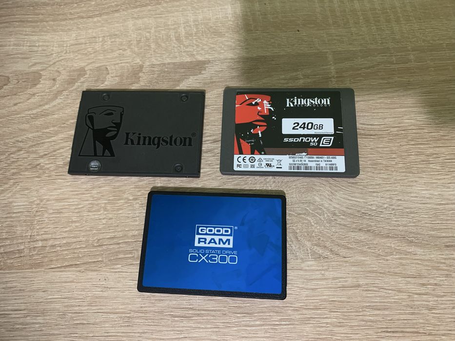 Лот ssd 120gb/240gb | kingston goodram