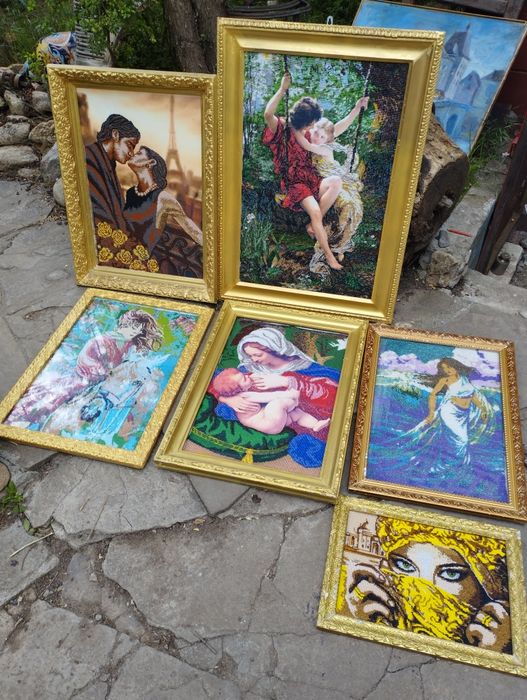 Продам. Картини. Вишивки