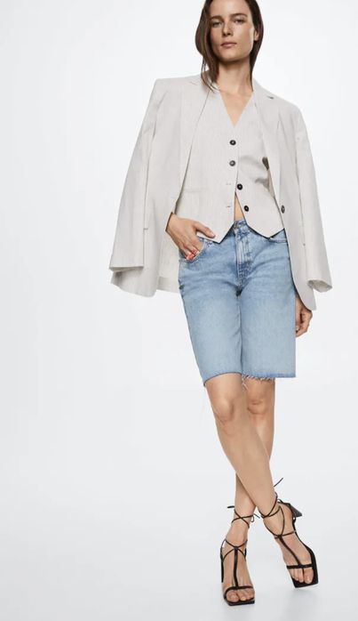 Джинсові шорти Mango