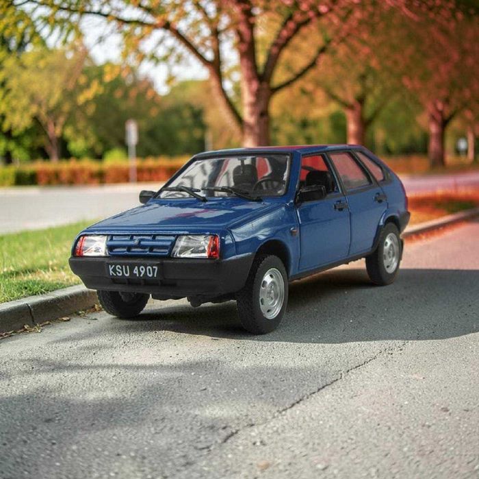 ВАЗ 2109 SAMARA - игрушка от DeAgostini - Автолегенды СССР (Польша)