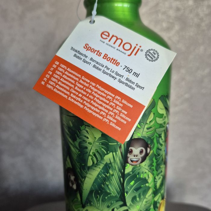 Emoji Алюмінієва пляшка для активного відпочинку  та спорту 750мл