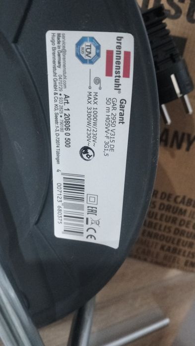Brennenstuhl Garant V2 przedłużacz bębnowy 50m