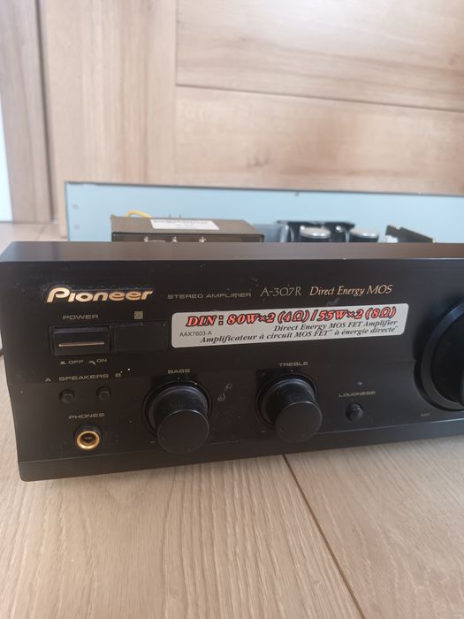 Amplituner Pioneer A-307R 1998 rok + odtwarzacz Pioneer PD-207.