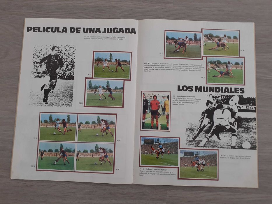 Johan Cruyff Cropan Caderneta Completa 120 Cromos + Poster