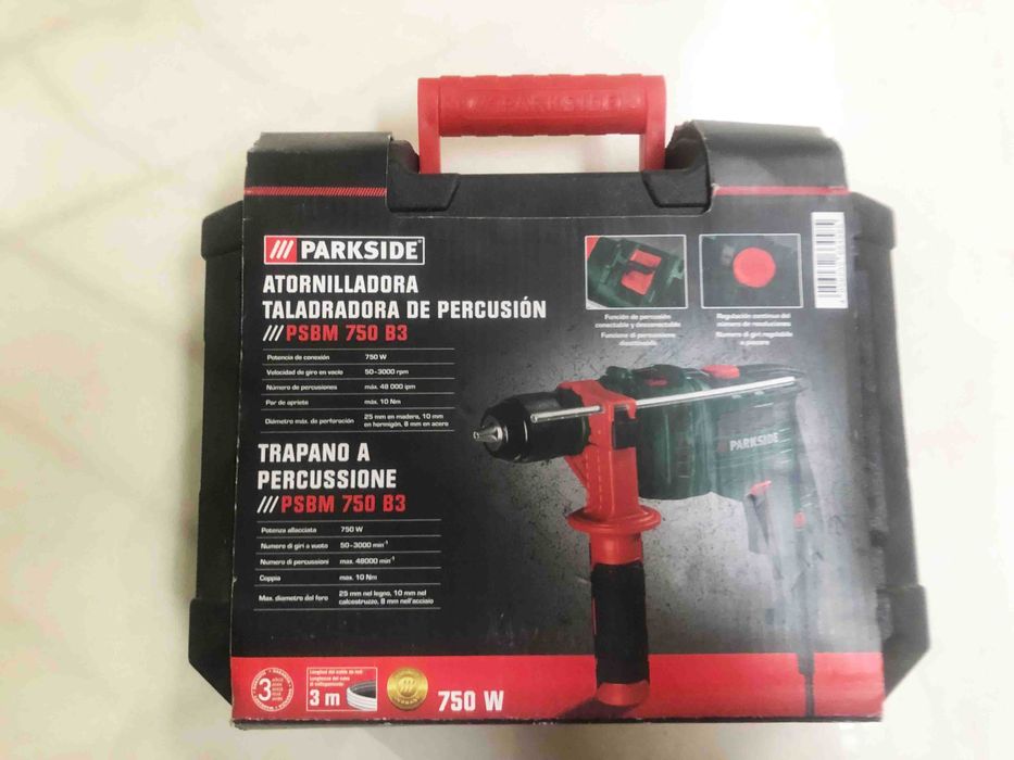 Berbequim Parkside 750W