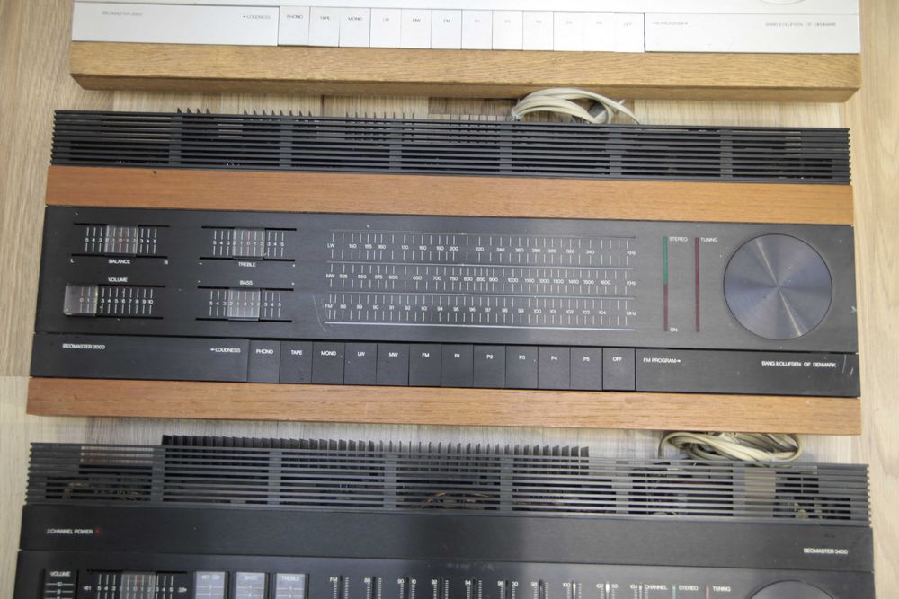 Amplitunery Bang&Olufsen Beomaster 2000 i 3400 3 sztuki