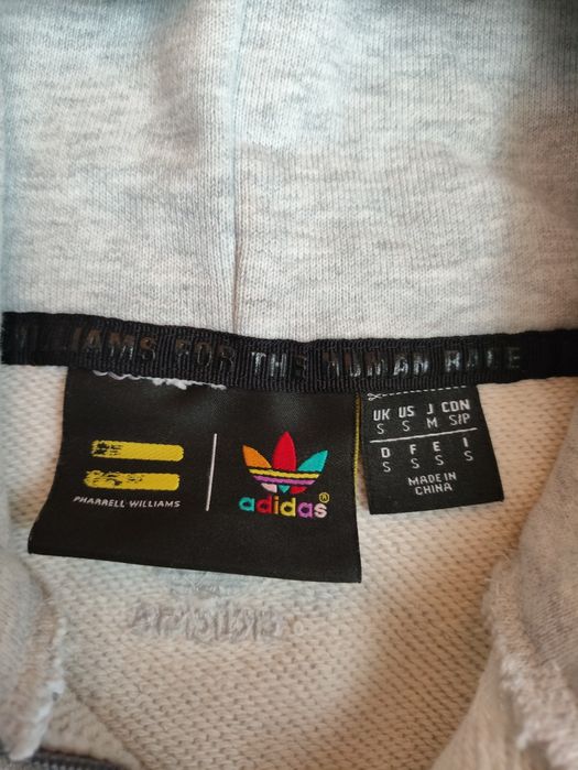 Bluza z kapturem adidas x Pharrell Williams HumanRace rozmiar S ciepła