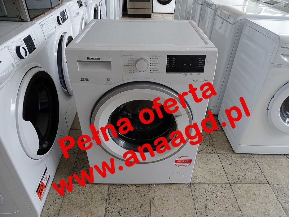 Pralka BLOMBERG WAF 71620 A+++ 7 kg  GWARANCJA Duży Wybór Sprzętu AGD