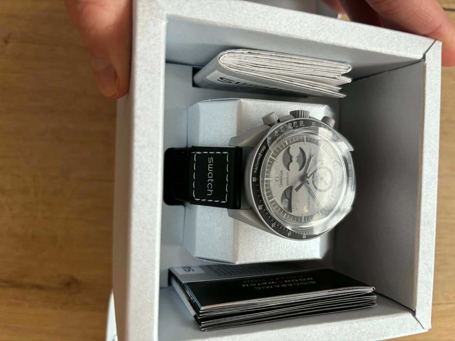 Nowy zegarek Swatch x Omega Moonswatch Mission to Earthphase