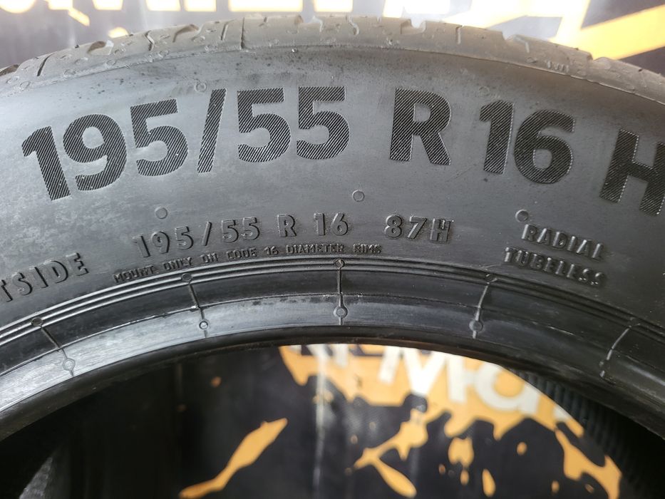 Opony letnie 195/55/16 Continental 24rok Nowe Demo