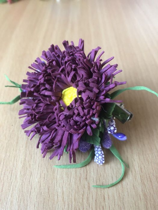 Обручі та заколки ручної роботи