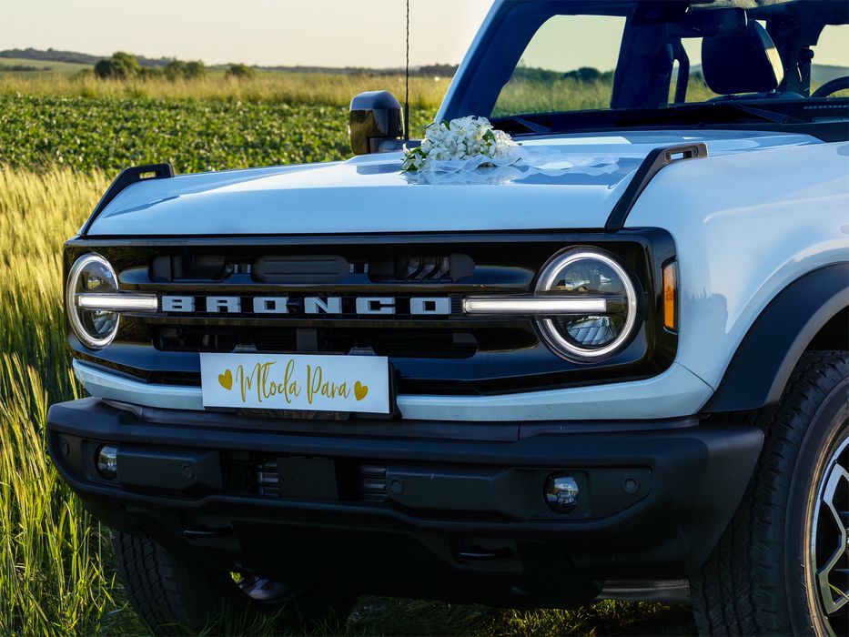 Samochód Auto do ślubu Wesele Ford Bronco