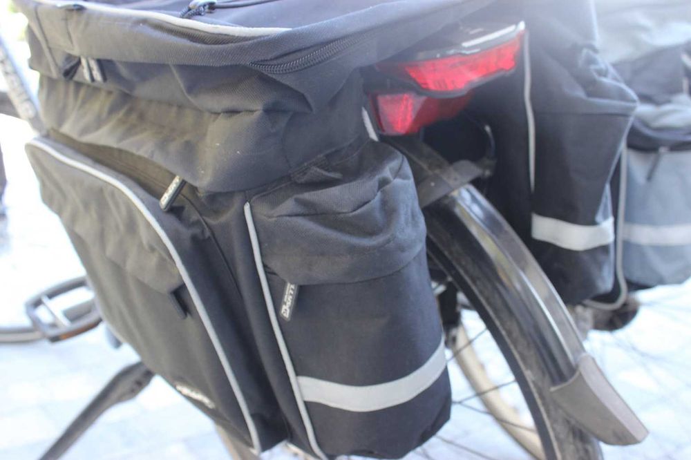 sakwa rowerowa kellys, 3 komorowa