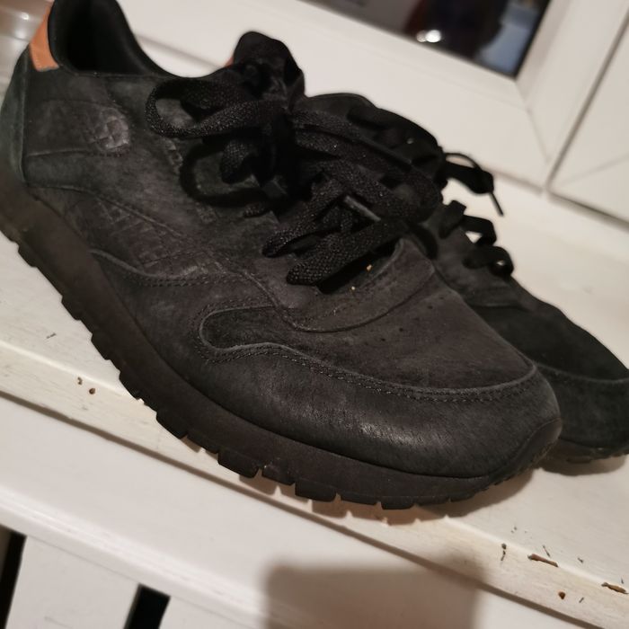 Buty adidasy sneakersy reebok classic leather czarne 41,5  42