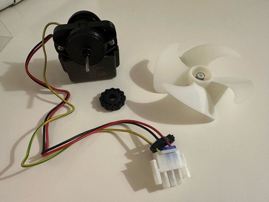 Motor/Ventilador Grupo Electrolux 12v + Ventoinha