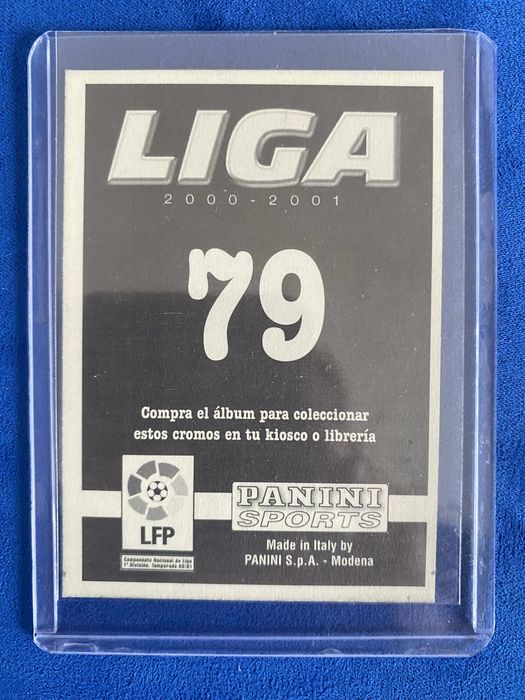 Cromo Gutti 2000/2001 Real Madrid La Liga LFP Panini Sports