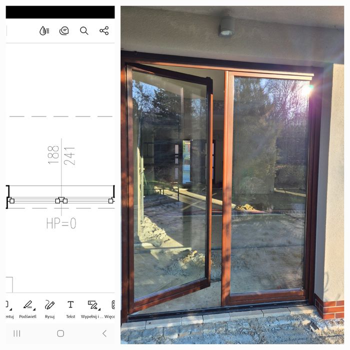 Okna z lub bez  rolet  drewniane do demontażu lub po Wrocław orzec