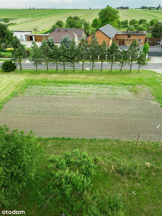 Działka budowlana z warunkami zabudowy k. Kalisza