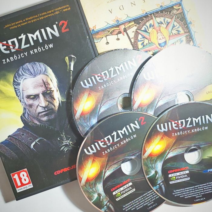 Gra PC - Wiedźmin 2: Zabójcy Królów - Polskie - Mapa - Dubbing