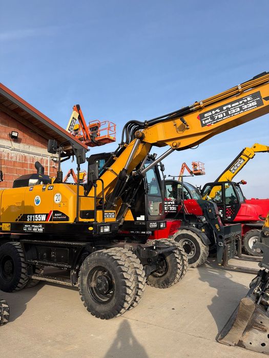 Sany SY155W  Koparka SANY SY155W gwarancja 4 lata!!! łyżki w zestawie.