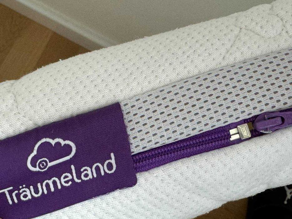 Materac Traumeland 140x70 Anielskie Włosy dwustronny premium pokrowiec