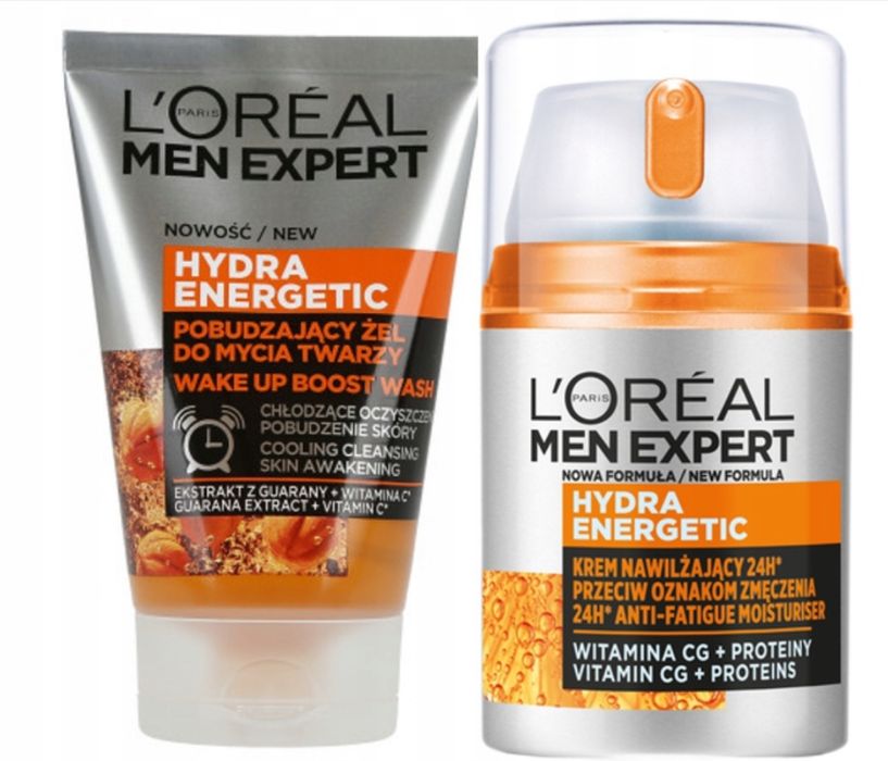 Loreal Men Expert Hydra krem i żel do twarzy