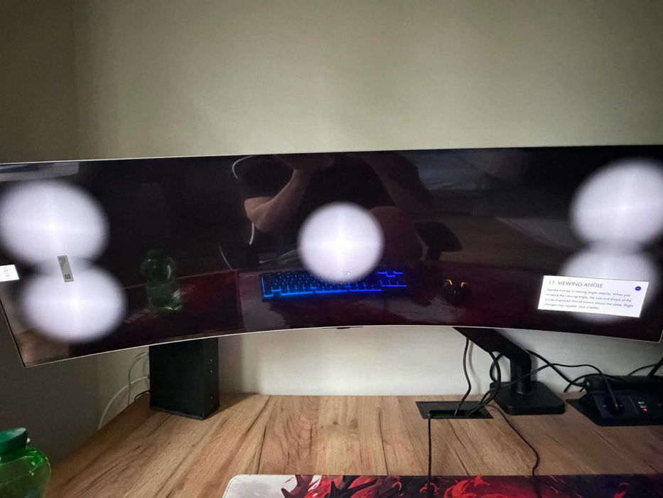 Monitor SAMSUNG Odyssey G9 G95SC 49" OLED 5120x1440px 240Hz 0.03 ms [GTG] Curved  Gwarancja producenta do 28.12.2026