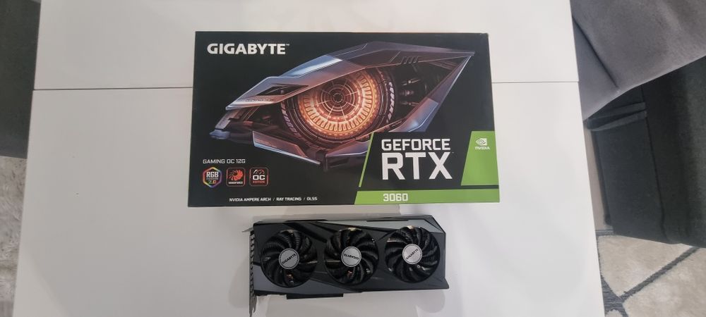 Gigabyte RTX 3060 Gaming OC 12GB używana do Minecrafta